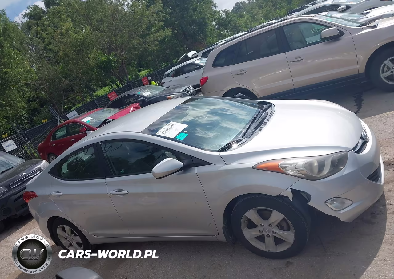 2013 Hyundai Elantra Gls VIN:KMHDH4AEXDU837151 - 14