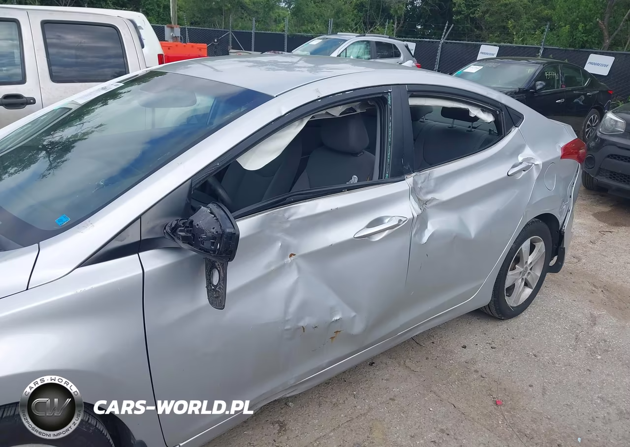 2013 Hyundai Elantra Gls VIN:KMHDH4AEXDU837151 - 6