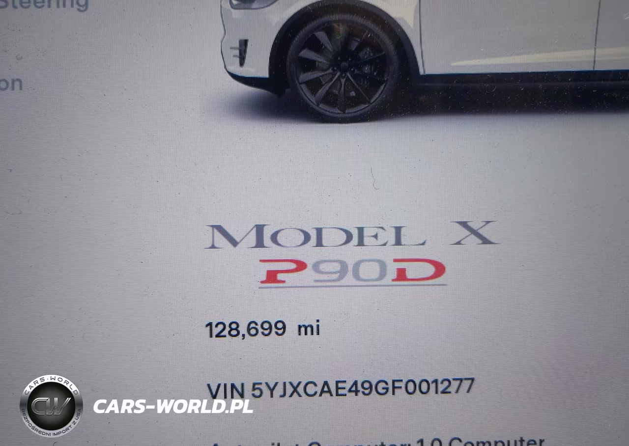 2016 Tesla Model X 60D-P100D-P90D VIN:5YJXCAE49GF001277 - 16