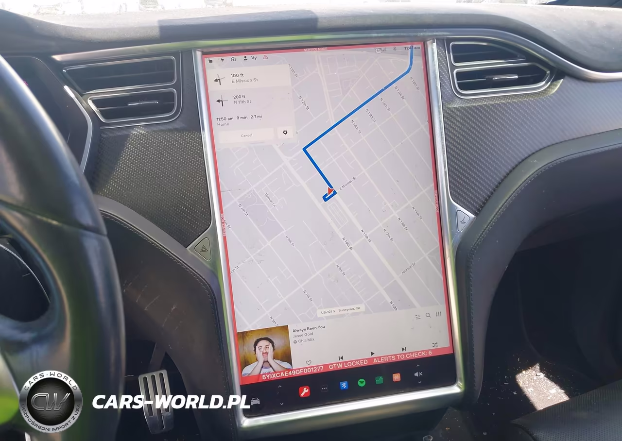 2016 Tesla Model X 60D-P100D-P90D VIN:5YJXCAE49GF001277 - 19