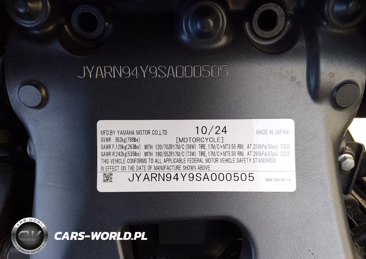 2025 Yamaha Mt09 C VIN:JYARN94Y9SA000505 - 10