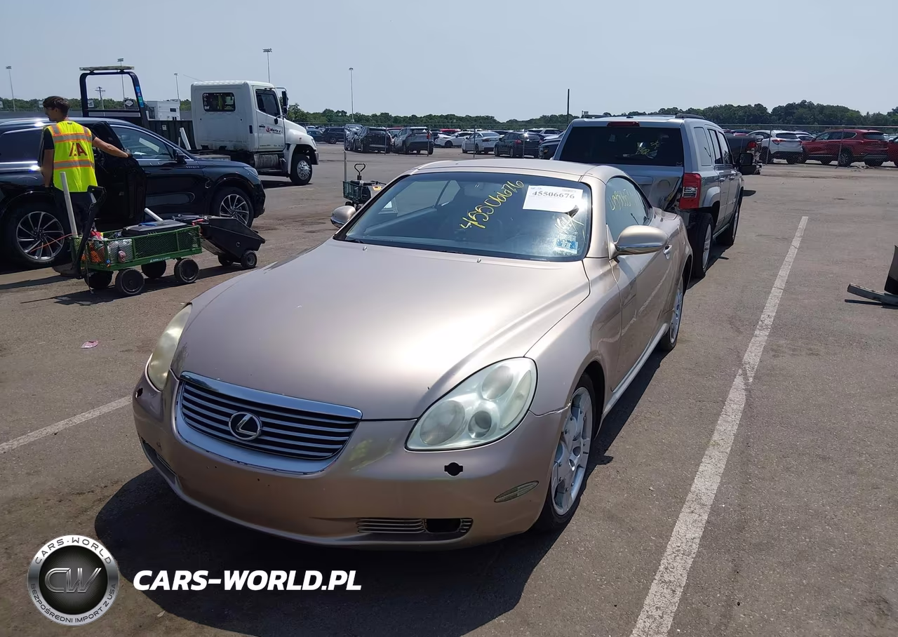 2004 Lexus Sc 430 VIN:JTHFN48Y540058526 - 2