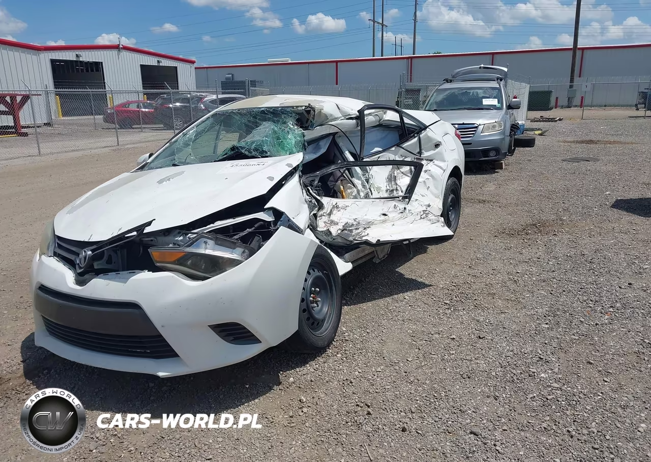 2016 Toyota Corolla Le VIN:5YFBURHE1GP505434 - 2