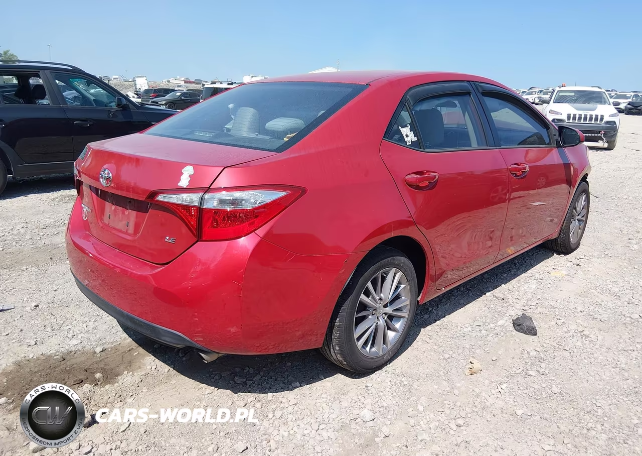 2015 Toyota Corolla Le Plus VIN:5YFBURHE6FP189530 - 4