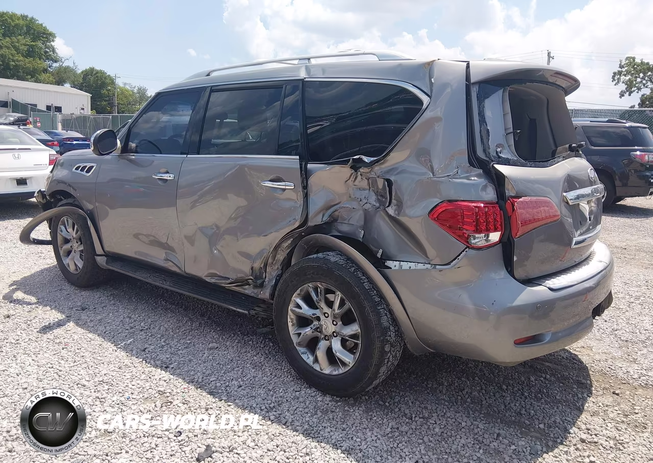 2012 Infiniti Qx56 VIN:JN8AZ2NF1C9516035 - 3