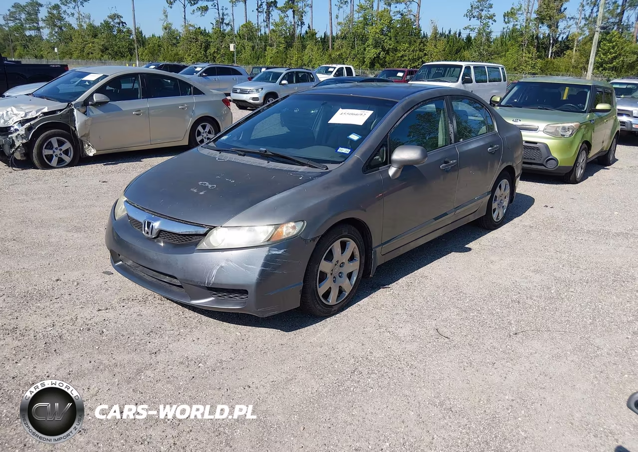 2010 Honda Civic Lx VIN:2HGFA1F52AH320550 - 2