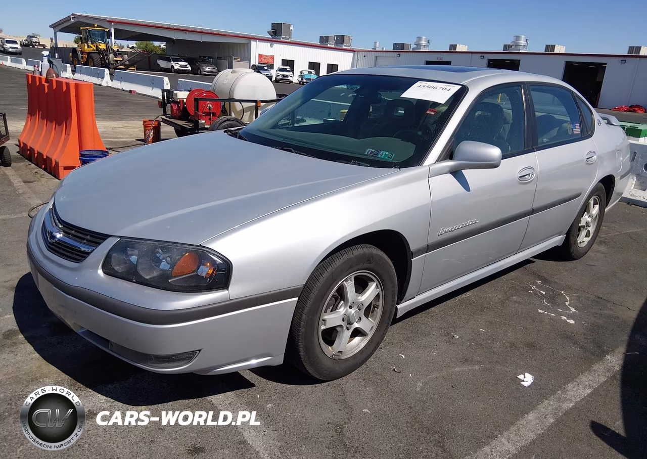 2003 Chevrolet Impala Ls VIN:2G1WH52K339356623 - 2