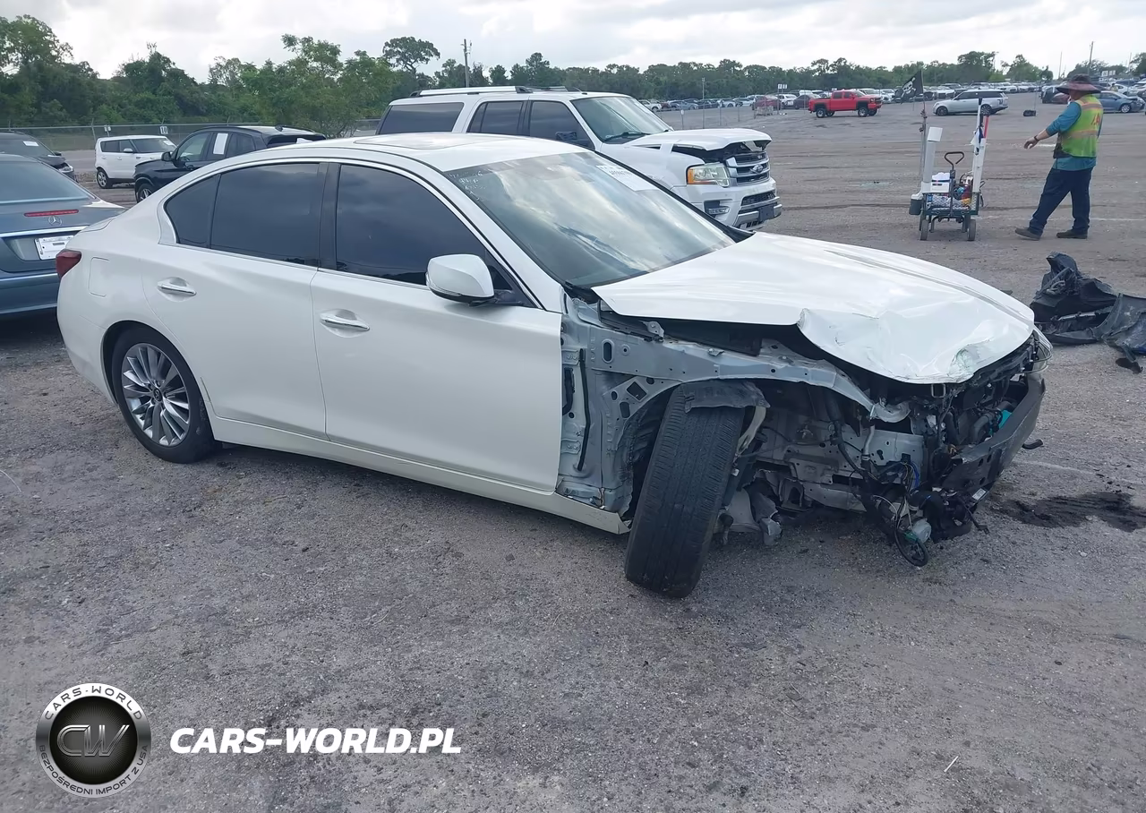 2019 Infiniti Q50 3.0T Luxe VIN:JN1EV7AP3KM543689 - 1