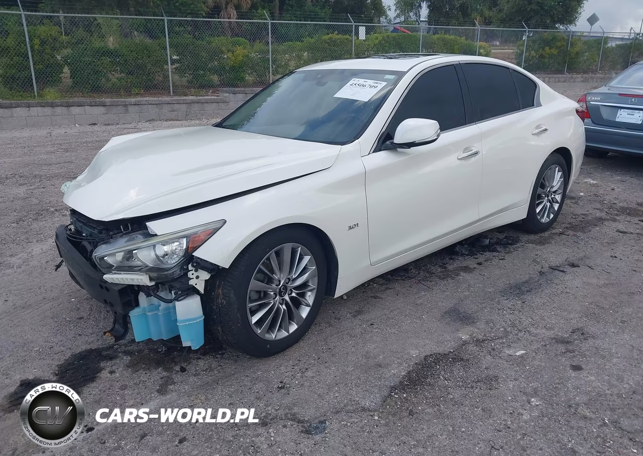2019 Infiniti Q50 3.0T Luxe VIN:JN1EV7AP3KM543689 - 2