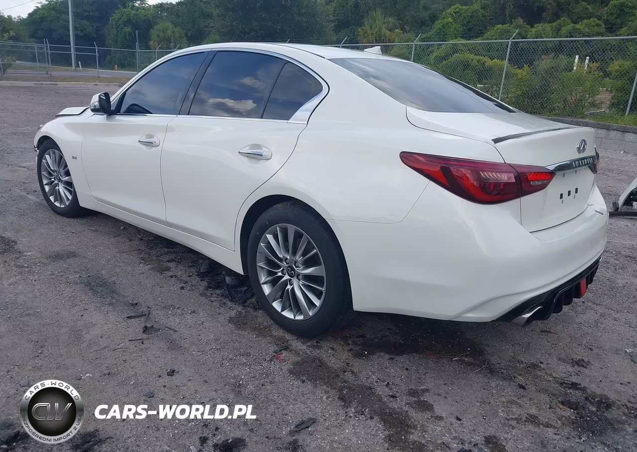 2019 Infiniti Q50 3.0T Luxe VIN:JN1EV7AP3KM543689 - 3