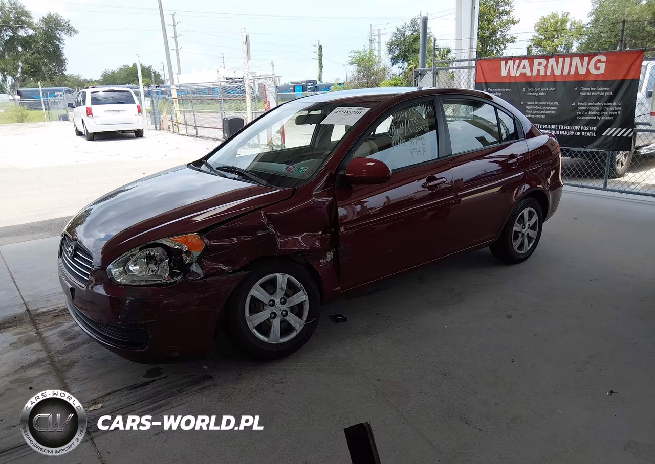 2008 Hyundai Accent Gls VIN:KMHCN46C58U275919 - 2