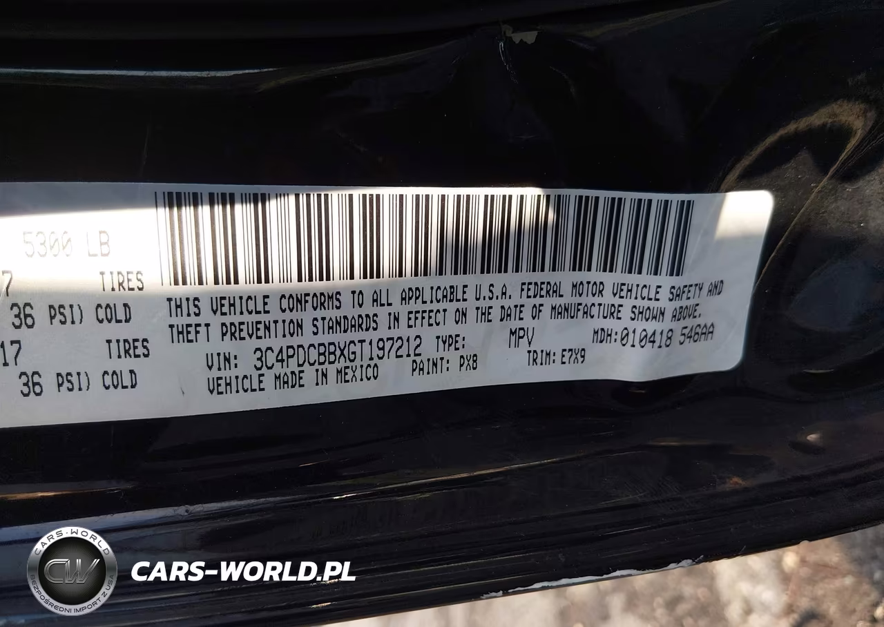 2016 Dodge Journey Sxt VIN:3C4PDCBBXGT197212 - 9