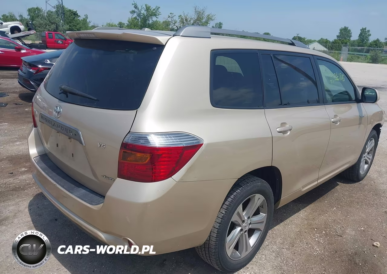 2009 Toyota Highlander Sport VIN:JTEES43A092151221 - 4
