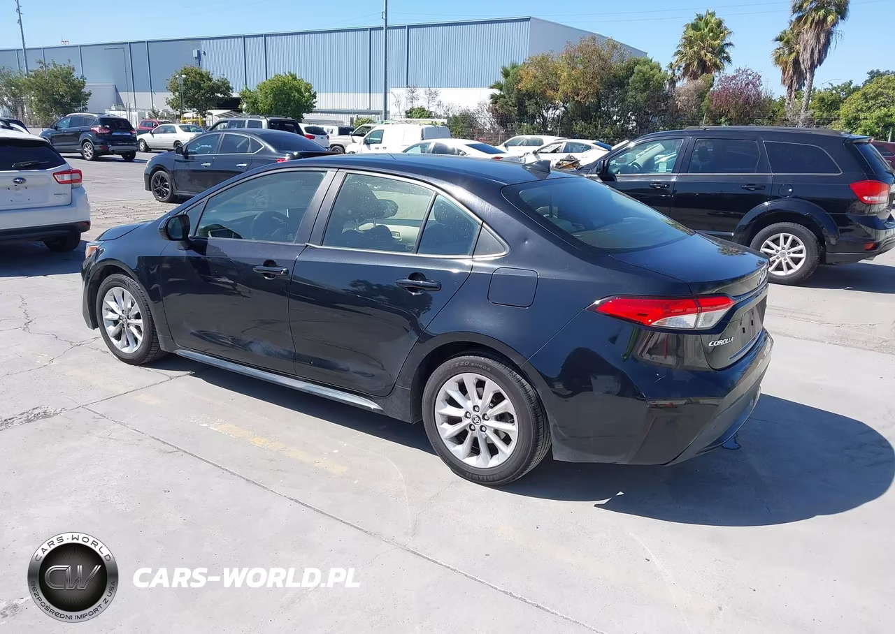 2021 Toyota Corolla Le VIN:JTDVPMAE4MJ128311 - 3