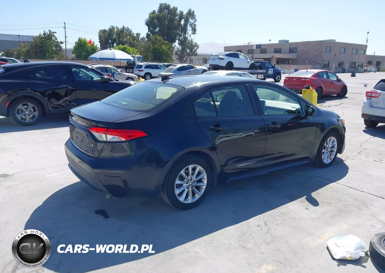 2021 Toyota Corolla Le VIN:JTDVPMAE4MJ128311 - 4