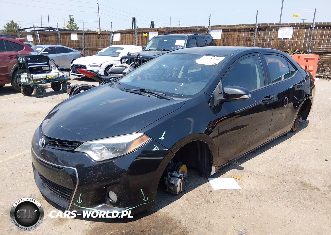 2014 Toyota Corolla S Plus VIN:5YFBURHE2EP111910 - 2