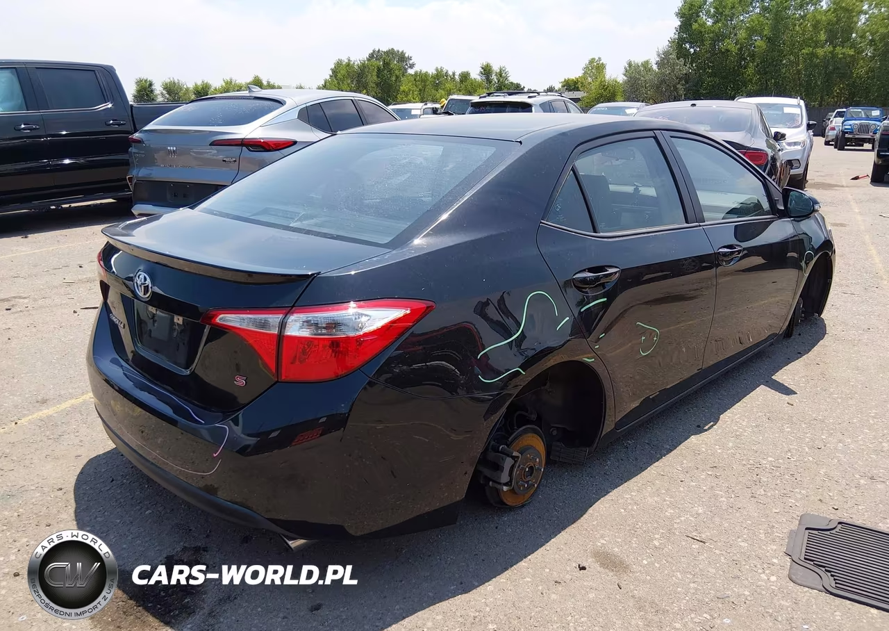 2014 Toyota Corolla S Plus VIN:5YFBURHE2EP111910 - 4