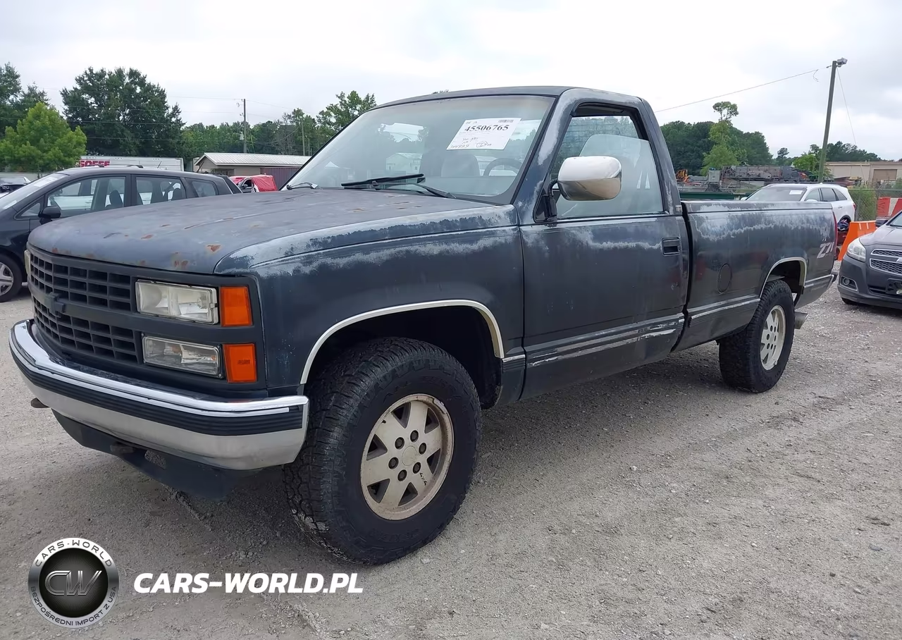 1991 Chevrolet Gmt-400 K1500 VIN:1GCDK14K3MZ149789 - 2