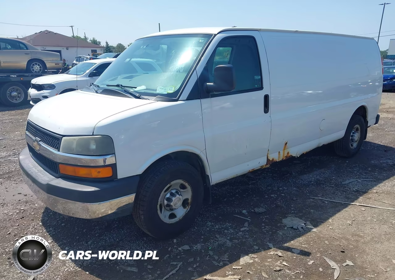 2013 Chevrolet Express 3500 Work Van VIN:1GCZGUCG4D1183549 - 2