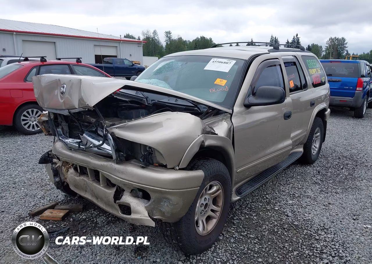 2002 Dodge Durango Slt Plus VIN:1B4HS58N72F195604 - 2