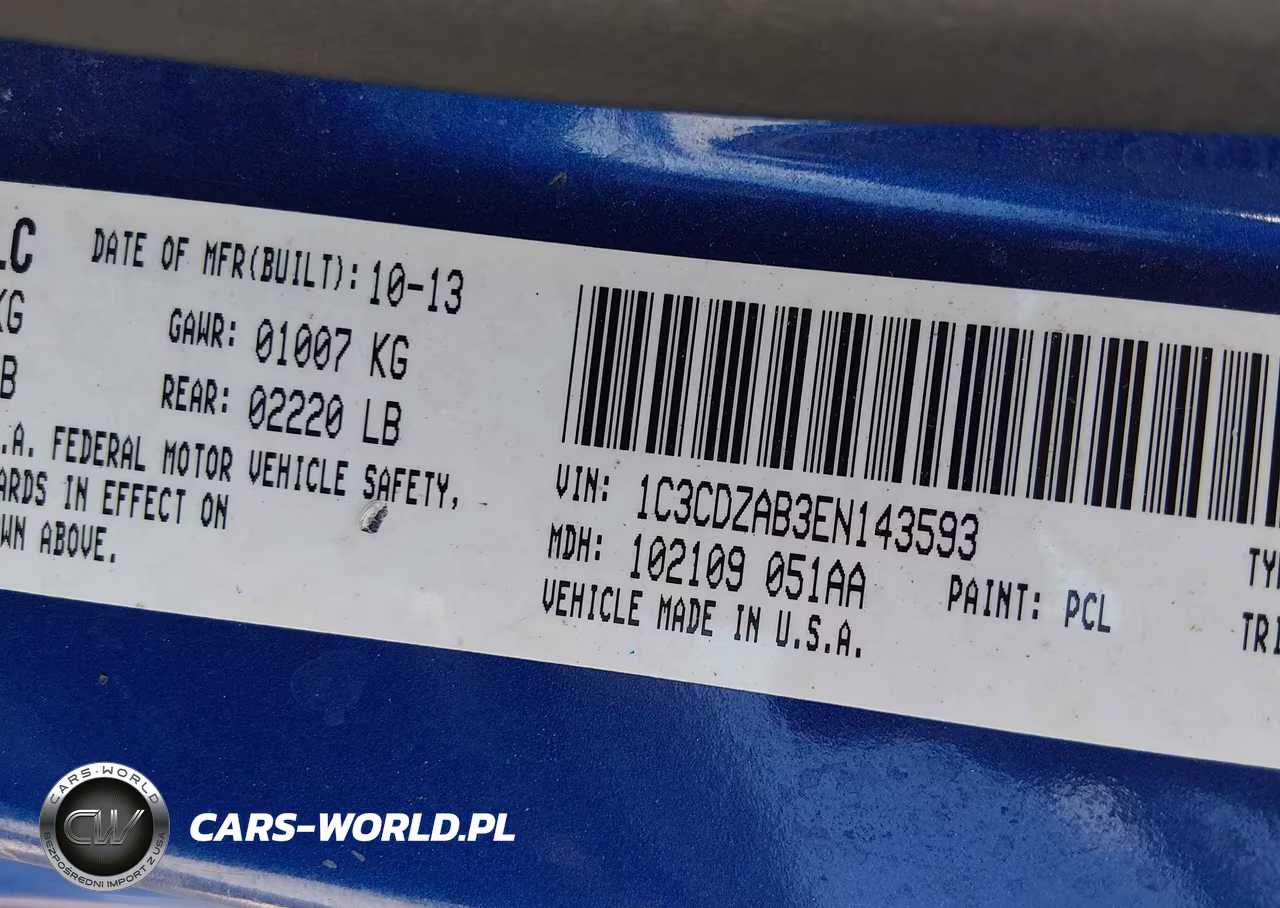 2014 Dodge Avenger Se VIN:1C3CDZAB3EN143593 - 9