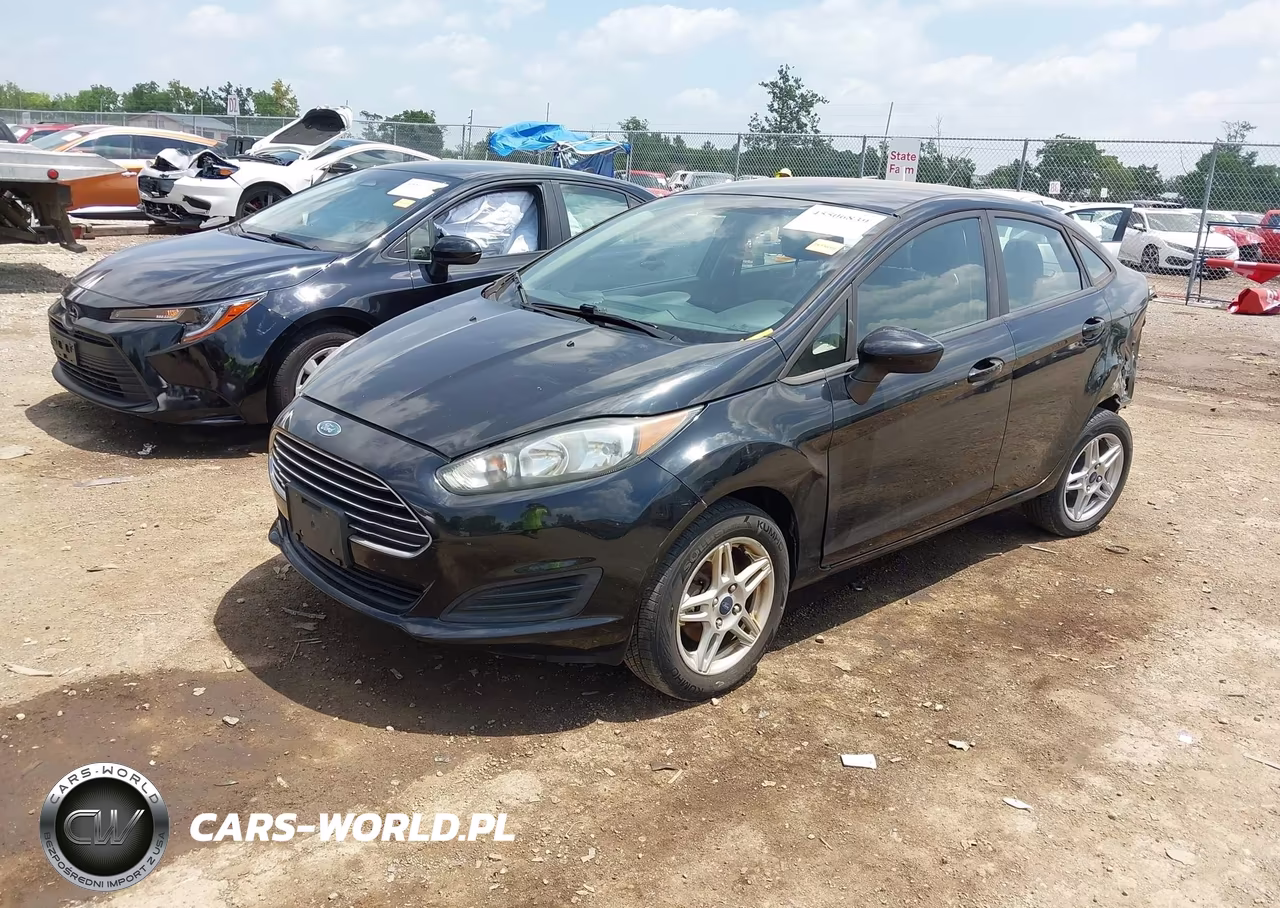 2019 Ford Fiesta Se VIN:3FADP4BJ7KM162420 - 2