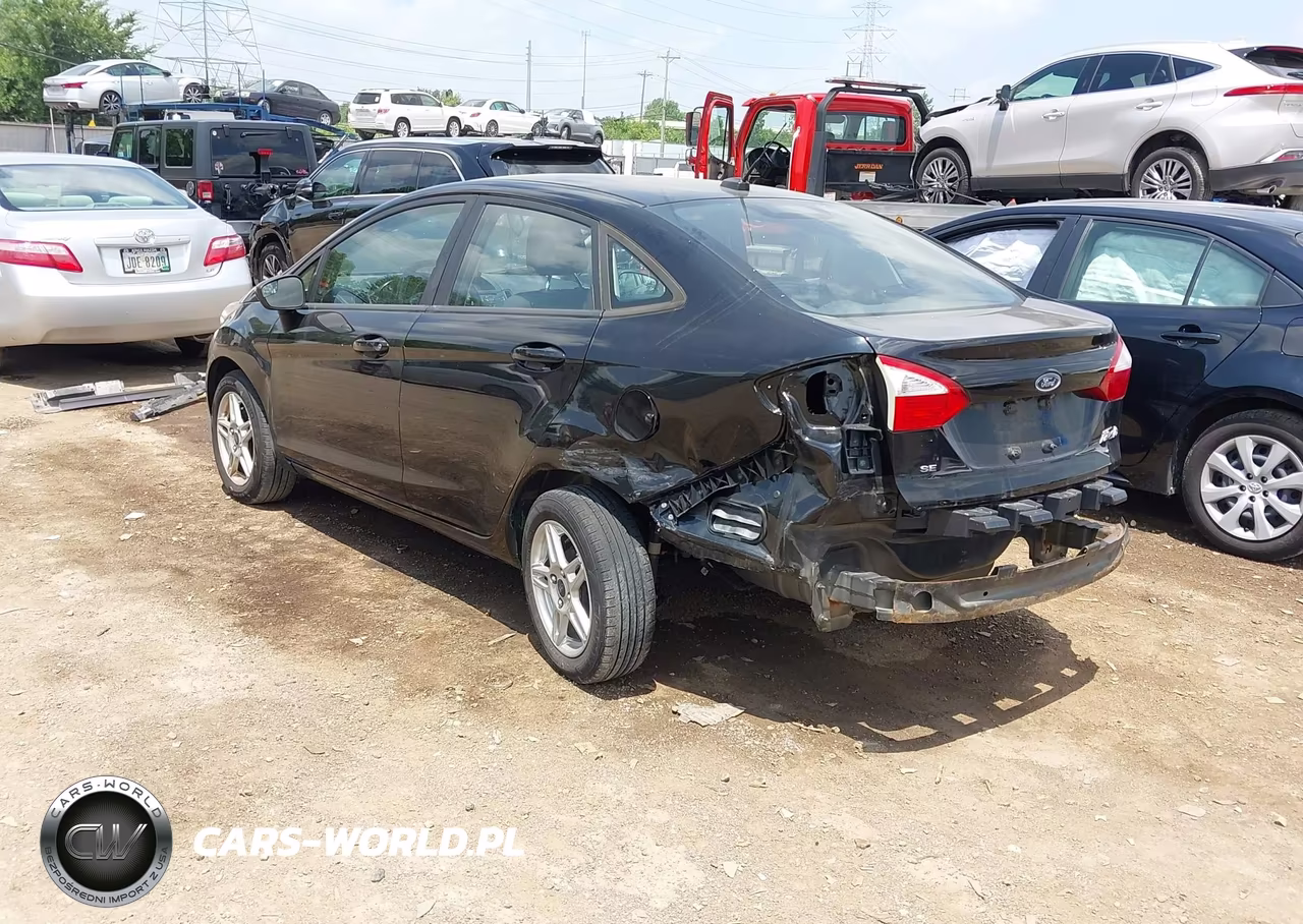 2019 Ford Fiesta Se VIN:3FADP4BJ7KM162420 - 3