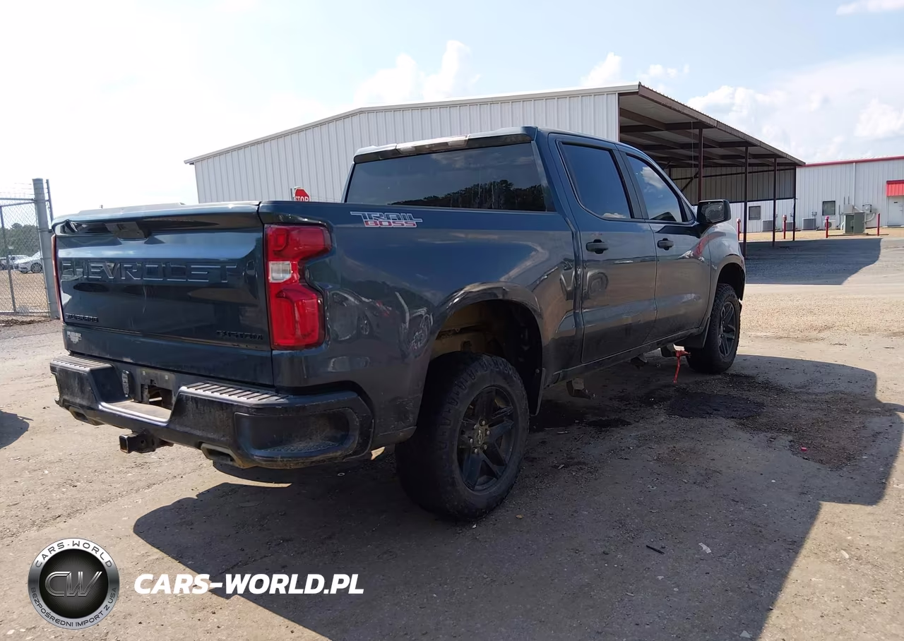 2021 Chevrolet Silverado 1500 4Wd Short Bed Custom Trail Boss VIN:1GCPYCEF9MZ219613 - 4
