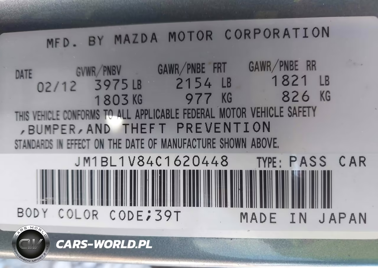 2012 Mazda Mazda3 I Touring VIN:JM1BL1V84C1620448 - 9
