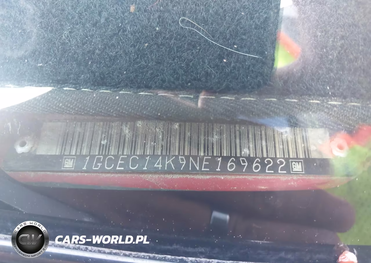 1992 Chevrolet Gmt-400 C1500 VIN:1GCEC14K9NE169622 - 9