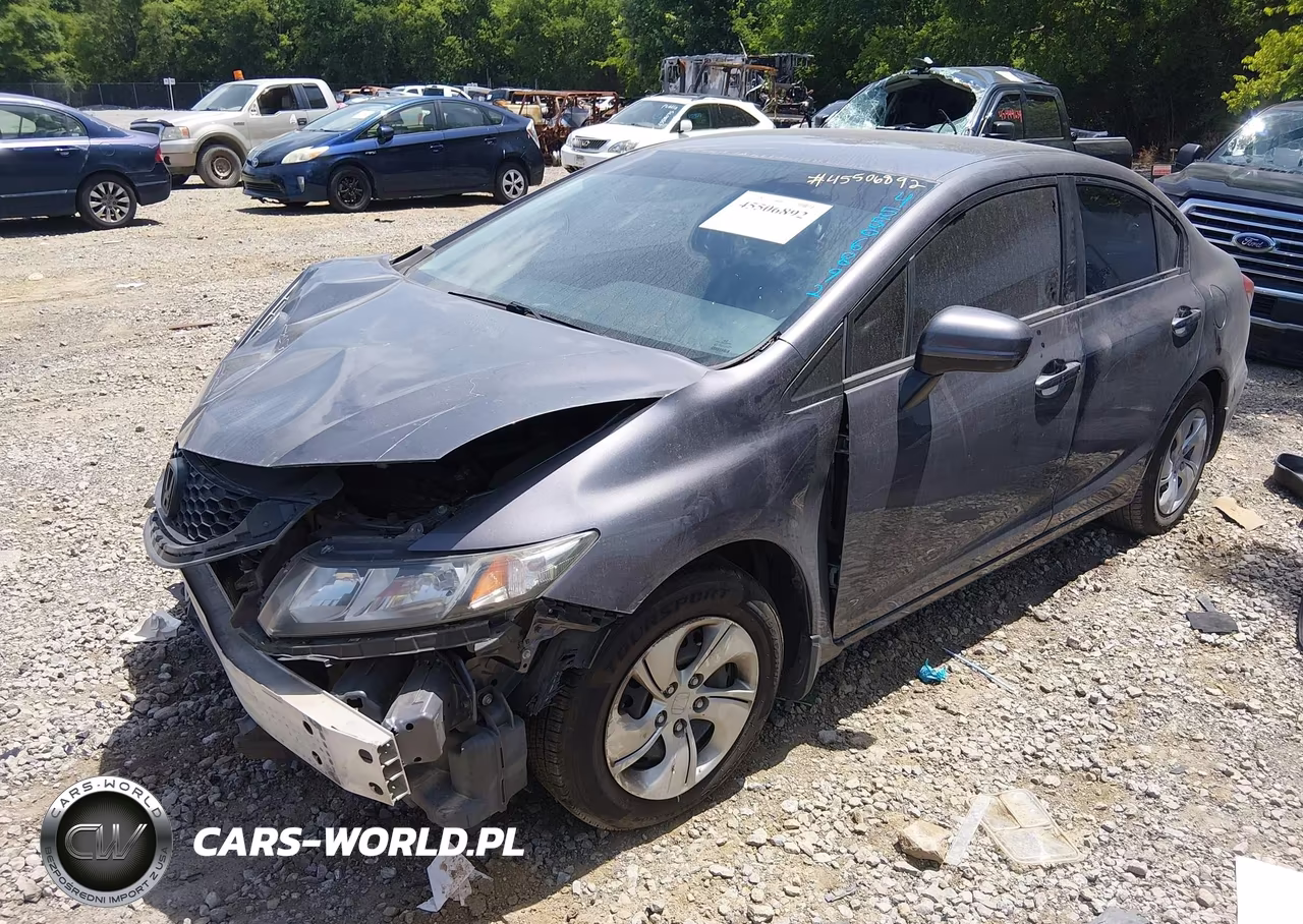 2015 Honda Civic Lx VIN:19XFB2F50FE083996 - 2