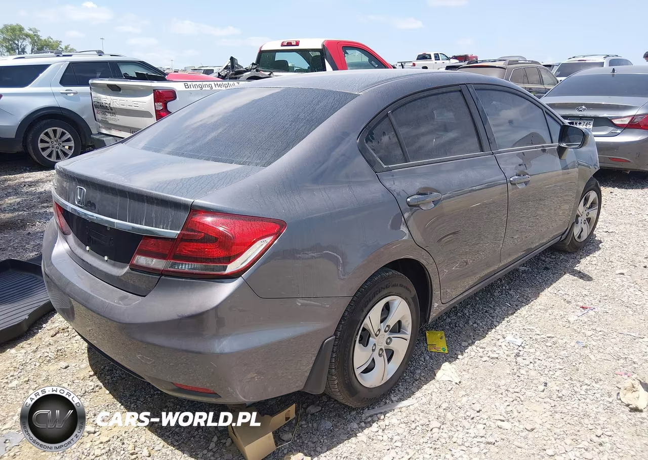 2015 Honda Civic Lx VIN:19XFB2F50FE083996 - 4