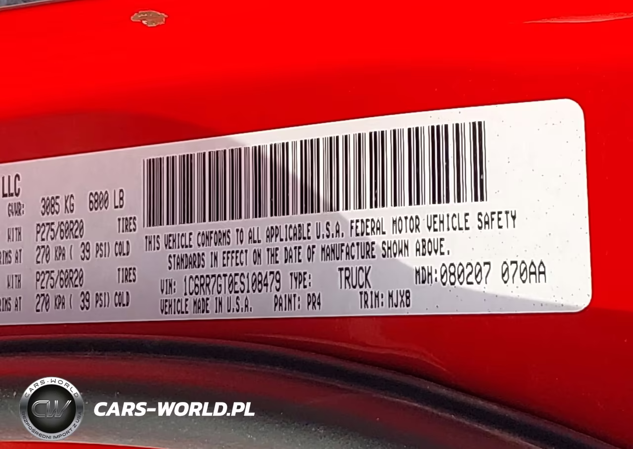 2014 Ram 1500 Big Horn VIN:1C6RR7GT0ES108479 - 9