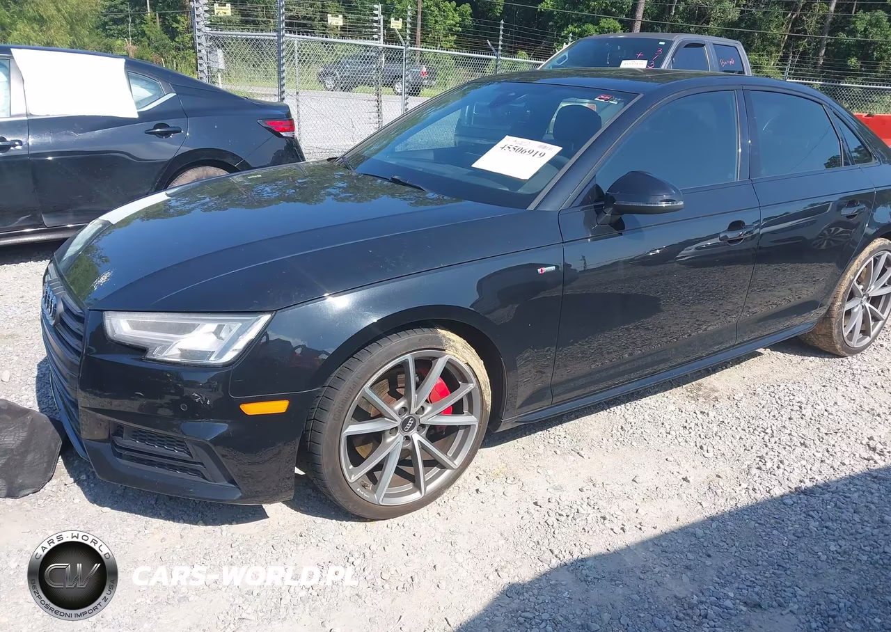 2018 Audi A4 2.0T Premium-2.0T Tech Premium VIN:WAUENAF46JN001033 - 2