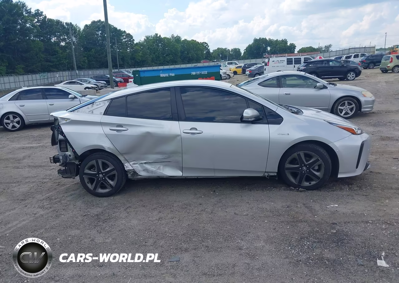 2019 Toyota Prius Xle VIN:JTDKARFU7K3102496 - 14
