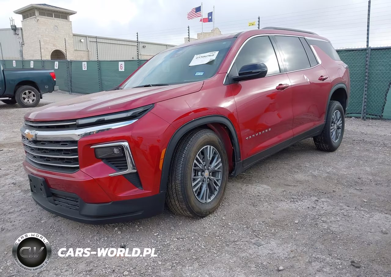 2025 Chevrolet Traverse Fwd Lt VIN:1GNERGRS8SJ306327 - 2