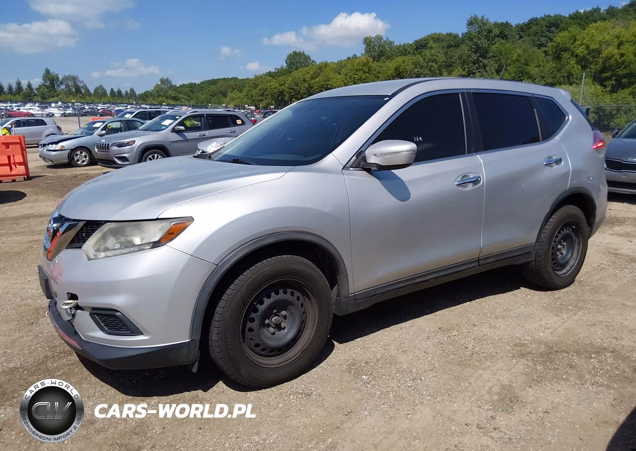 2015 Nissan Rogue S VIN:KNMAT2MV2FP531133 - 2
