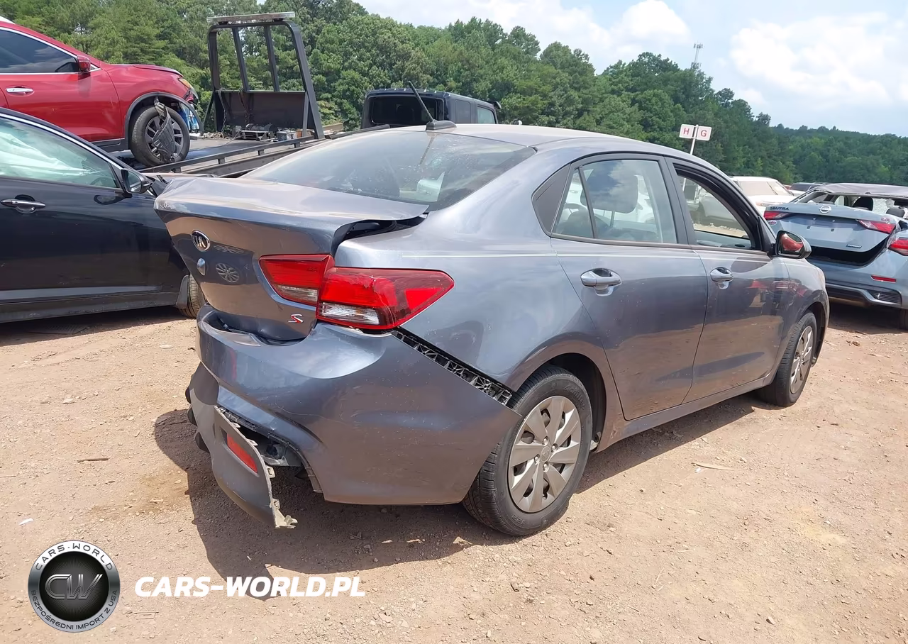 2020 Kia Rio S VIN:3KPA24AD8LE284268 - 4