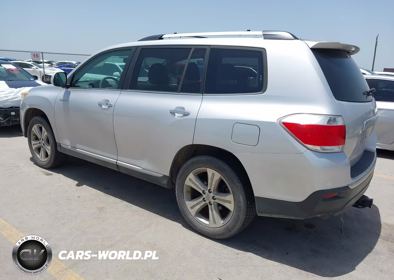 2012 Toyota Highlander Limited V6 VIN:5TDYK3EH6CS068480 - 3
