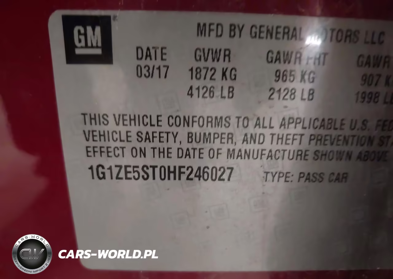 2017 Chevrolet Malibu 1Lt VIN:1G1ZE5ST0HF246027 - 9