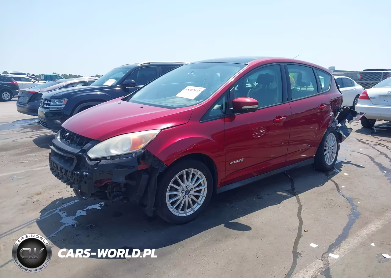 2013 Ford C-Max Hybrid Se VIN:1FADP5AU2DL501252 - 2