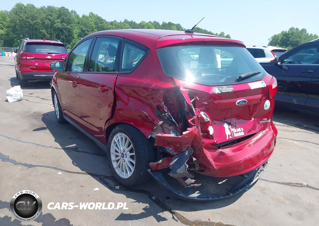 2013 Ford C-Max Hybrid Se VIN:1FADP5AU2DL501252 - 3