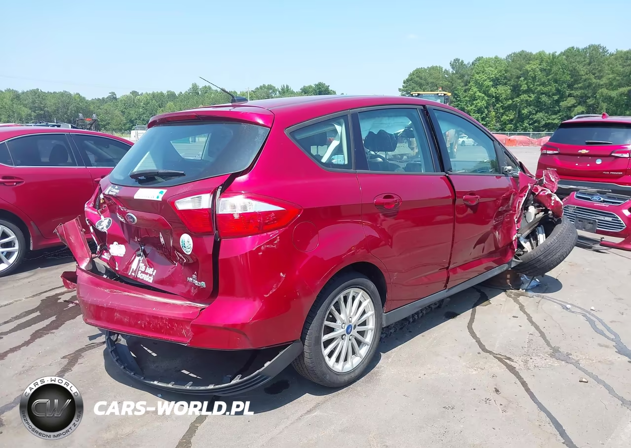 2013 Ford C-Max Hybrid Se VIN:1FADP5AU2DL501252 - 4