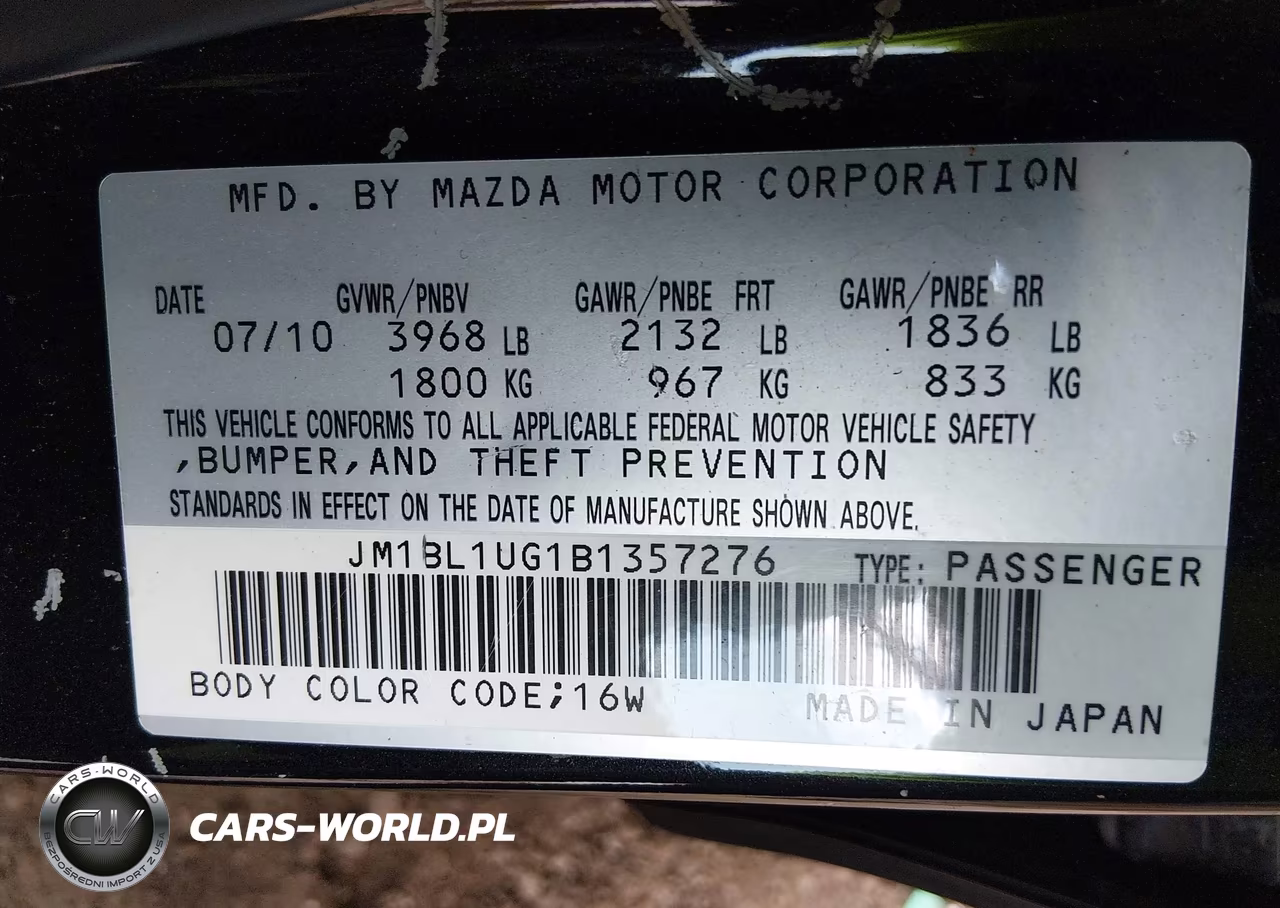 2011 Mazda Mazda3 I Sport VIN:JM1BL1UG1B1357276 - 9