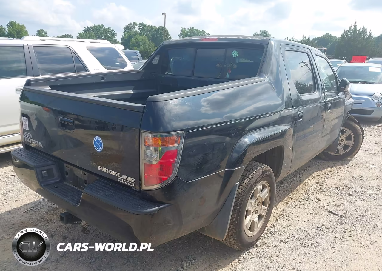 2008 Honda Ridgeline Rts VIN:2HJYK16438H512402 - 4