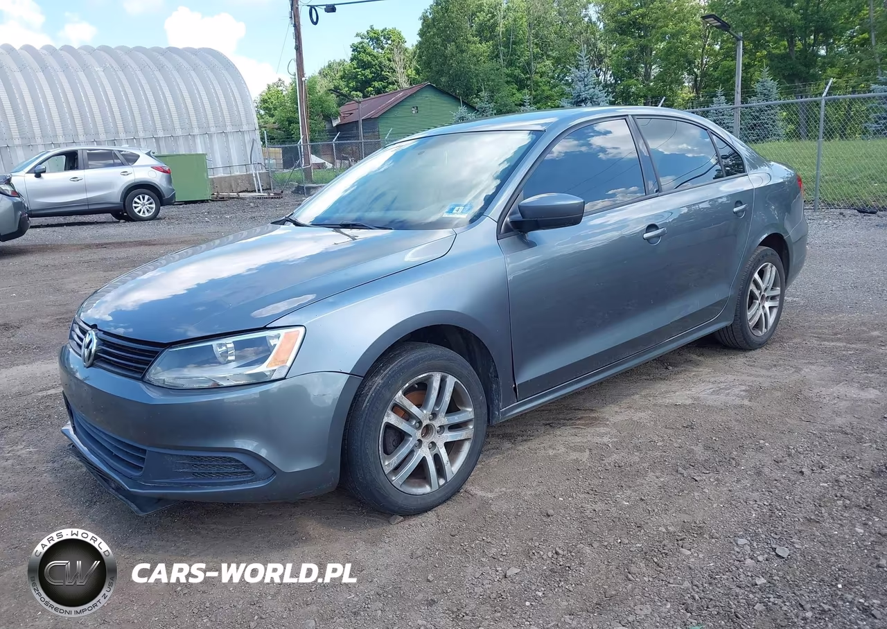 2012 Volkswagen Jetta 2.0L S VIN:3VW1K7AJ1CM049432 - 2