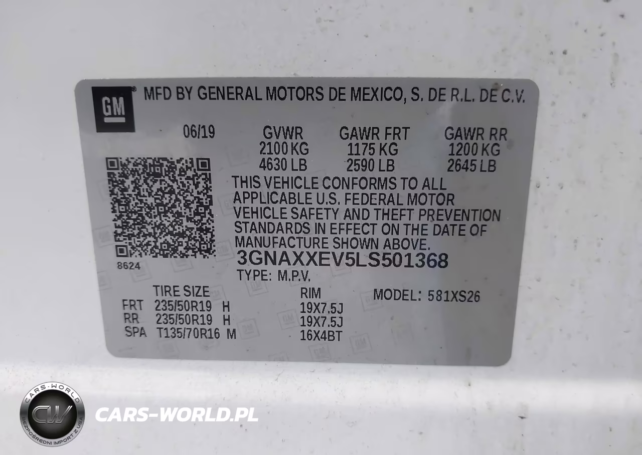 2020 Chevrolet Equinox Awd Premier 1.5L Turbo VIN:3GNAXXEV5LS501368 - 9