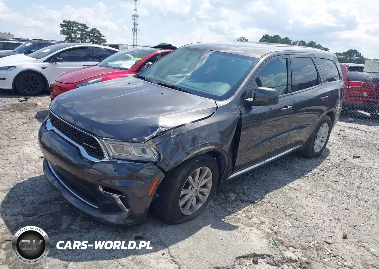 2021 Dodge Durango Sxt Rwd VIN:1C4RDHAG6MC519872 - 2
