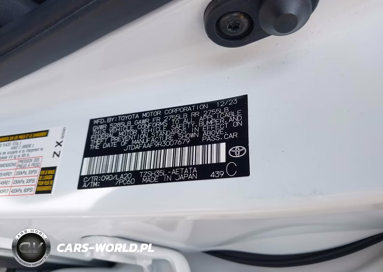 2024 Toyota Crown Platinum VIN:JTDAFAAF9R3007679 - 9