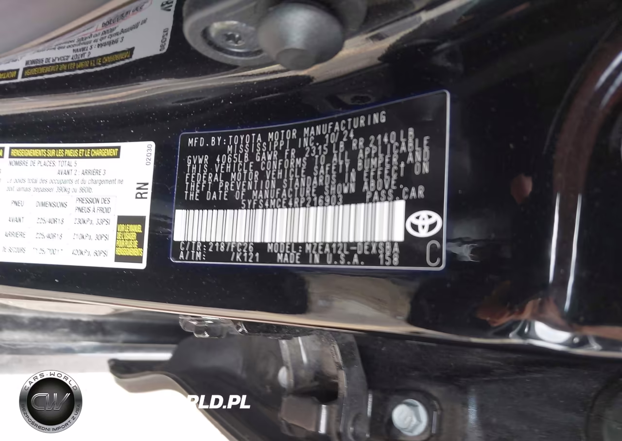 2024 Toyota Corolla Se VIN:5YFS4MCE4RP216903 - 9